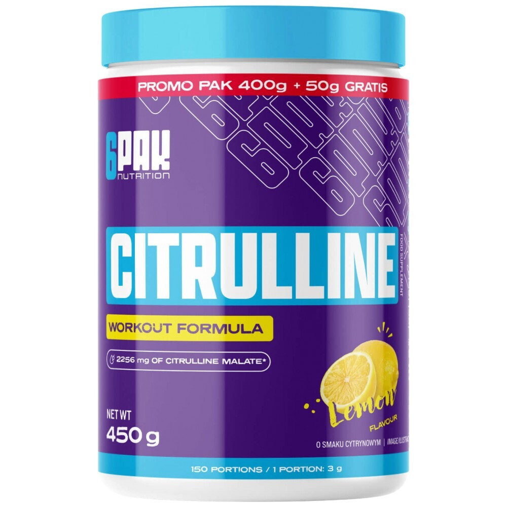 Citrulline 450g - 6PAK / Grapefruit