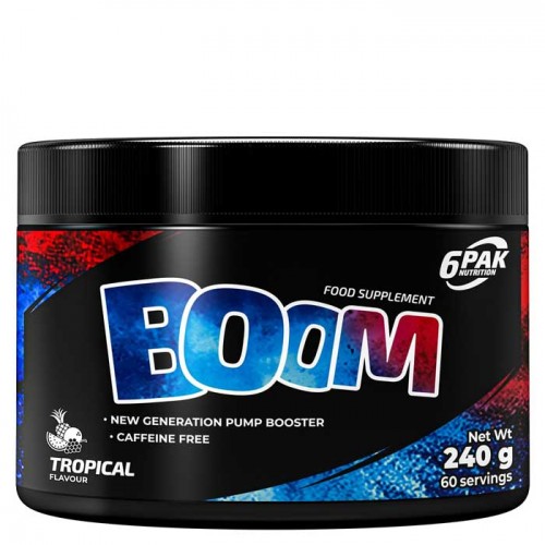 Boom 240 g tropical - 6PAK Nutrition Boom 240 g tropical - 6PAK Nutrition