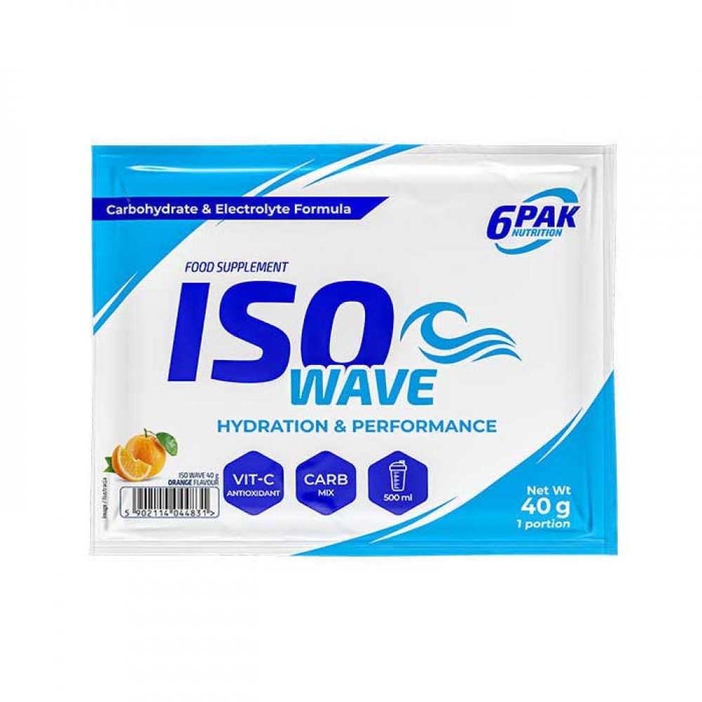 Iso Wave 40g - 6PAK Nutrition / Orange Iso Wave 40g - 6PAK Nutrition