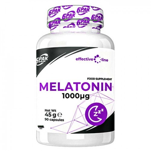 Melatonin 90 caps - 6PAK Nutrition Melatonin 90 caps - 6PAK Nutrition