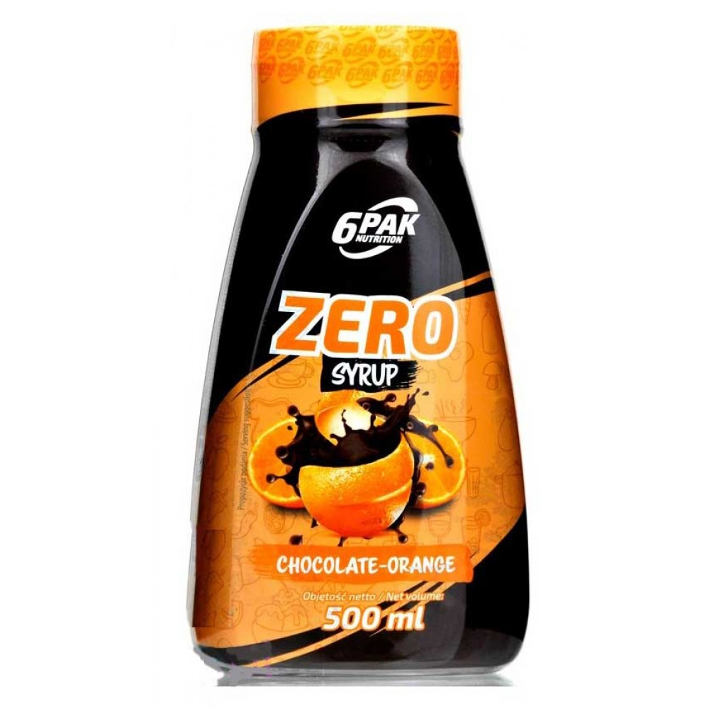 Syrup ZERO 500ml - 6PAK / Σιρόπι χωρίς θερμίδες