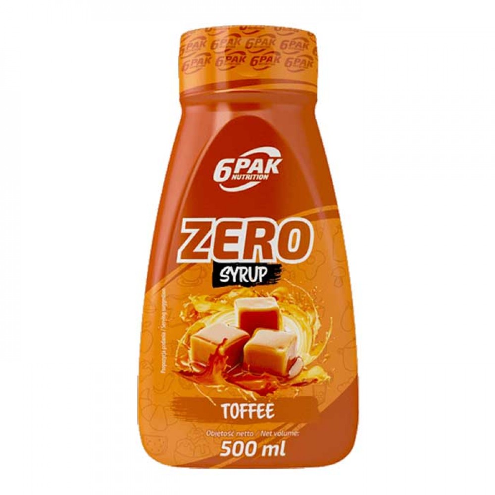 Syrup ZERO 500ml - 6PAK / Σιρόπι χωρίς θερμίδες