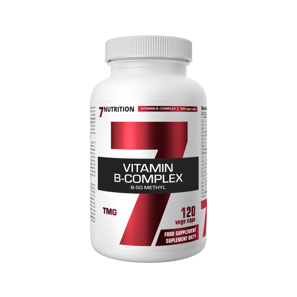 Vitamin B-Complex B50 Methyl 120 caps - 7Nutrition