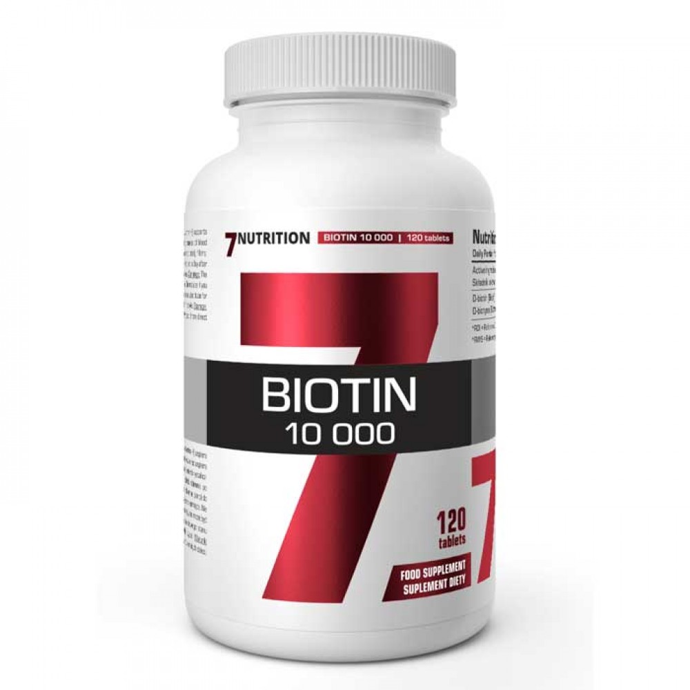 Biotin 10000 120 tabs - 7Nutrition