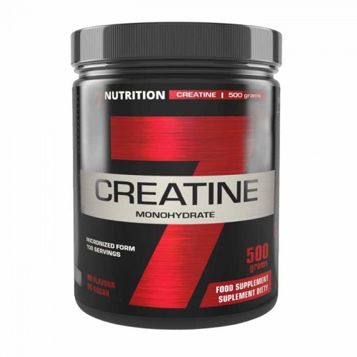 Creatine Monohydrate Powder 500g - 7Nutrition Creatine Monohydrate Powder 500g - 7Nutrition
