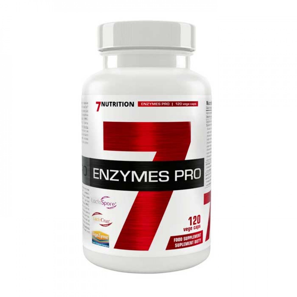 Enzymes Pro 120 vege caps - 7Nutrition