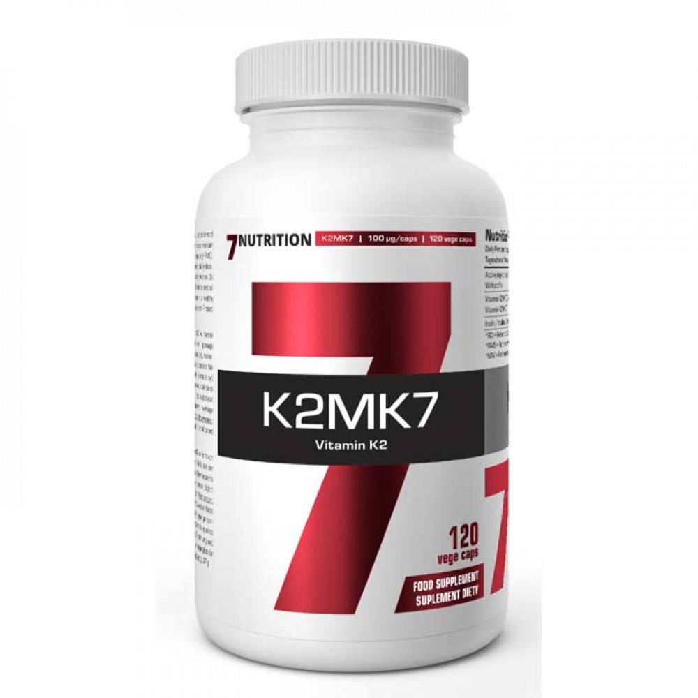 K2 MK7 120 vege caps - 7Nutrition K2 MK7 120 vege caps - 7Nutrition