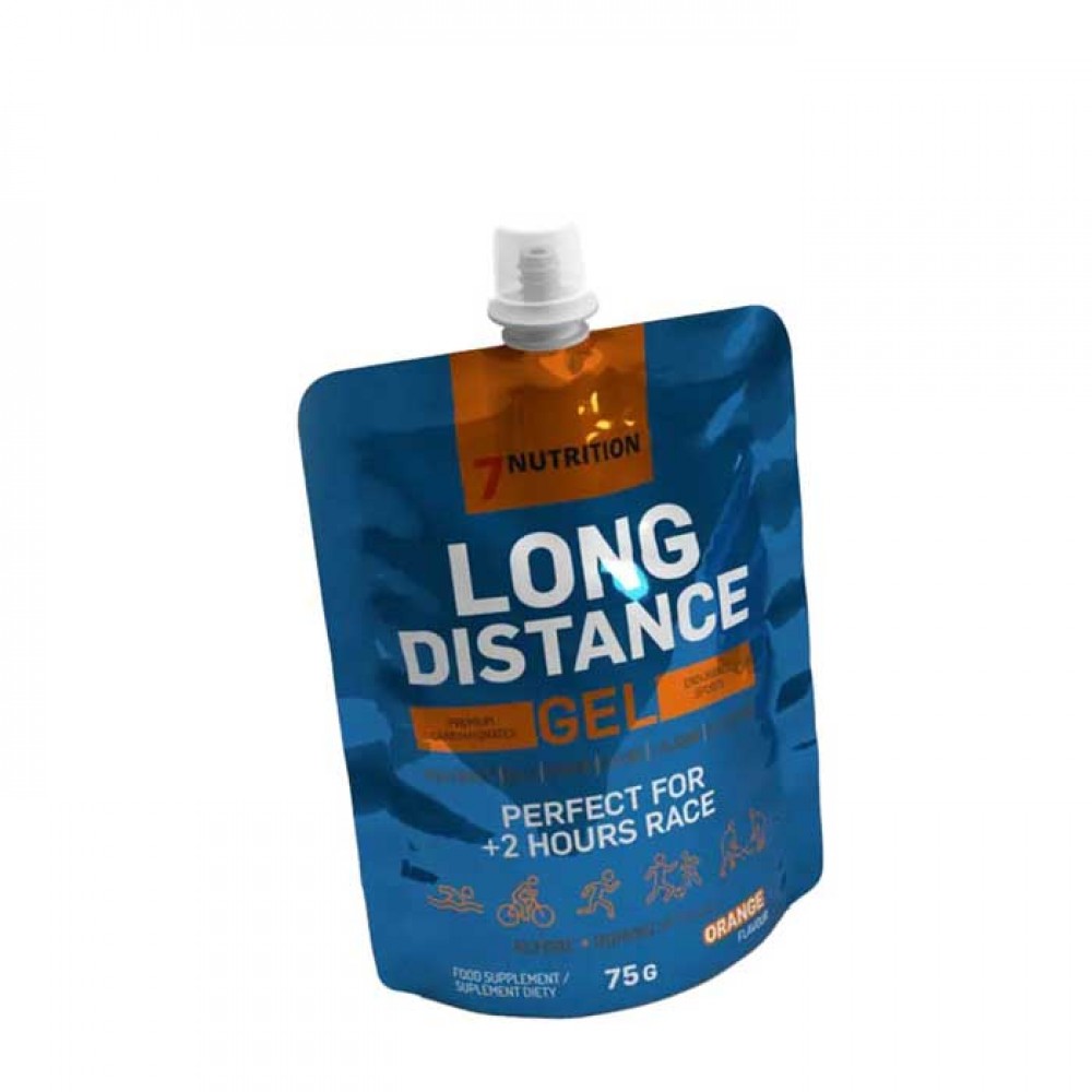Long Distance Gel 75g Orange - 7Nutrition