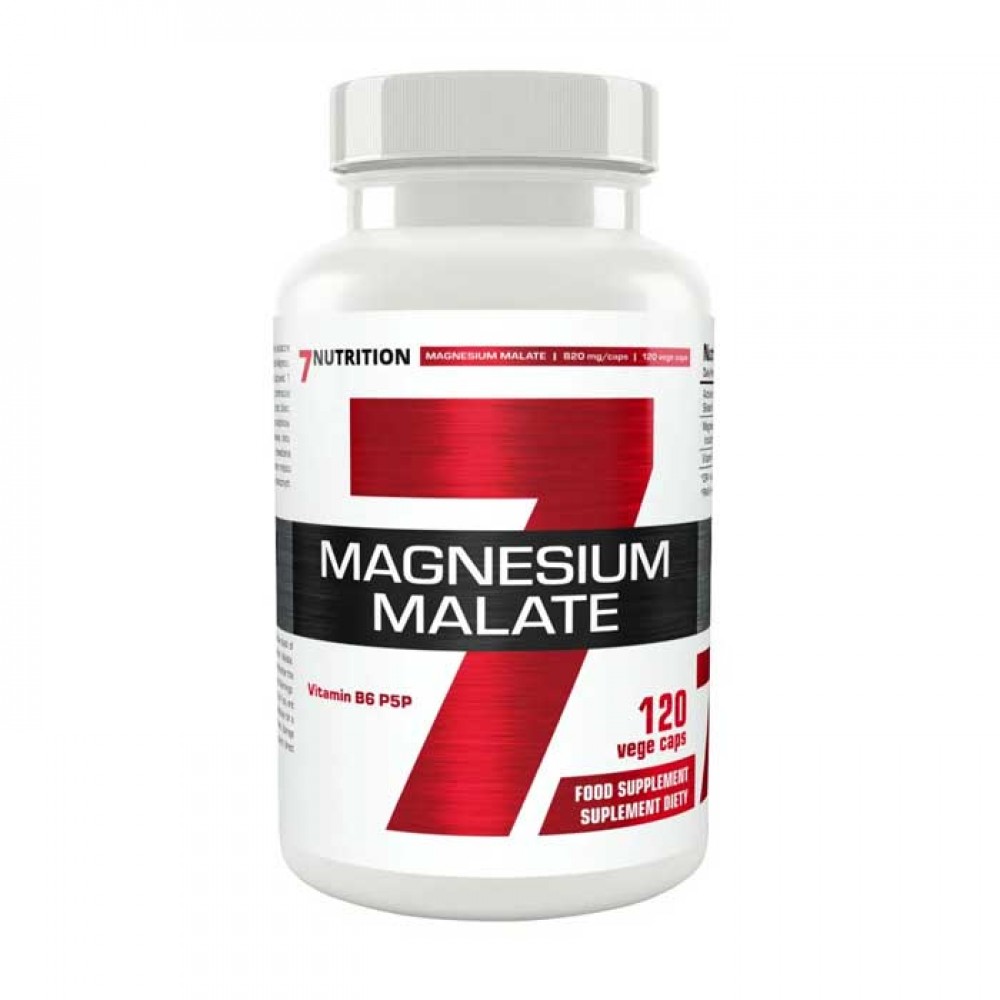 Magnesium Malate 120 vcaps - 7Nutrition