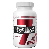 Magnesium + Potasium B6 120 vege caps - 7Nutrition