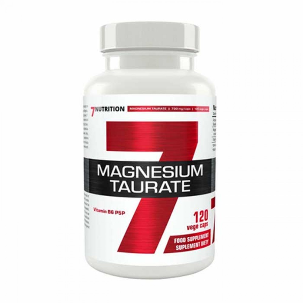 Magnesium Taurate 120 vcaps - 7Nutrition