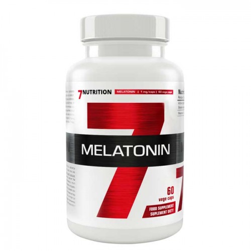 Melatonin 1mg 60 vege caps - 7Nutrition Melatonin 1mg 60 vege caps - 7Nutrition