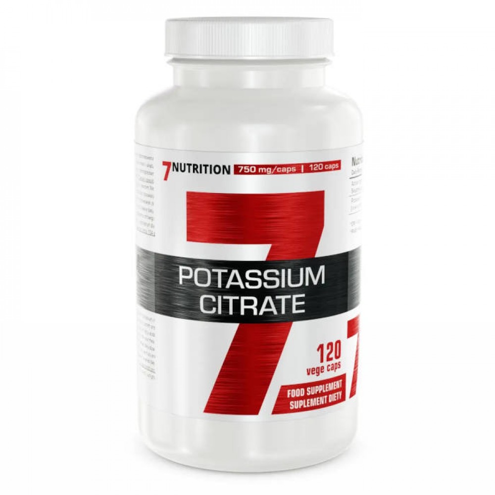 Potassium Citrate 120 caps - 7Nutrition