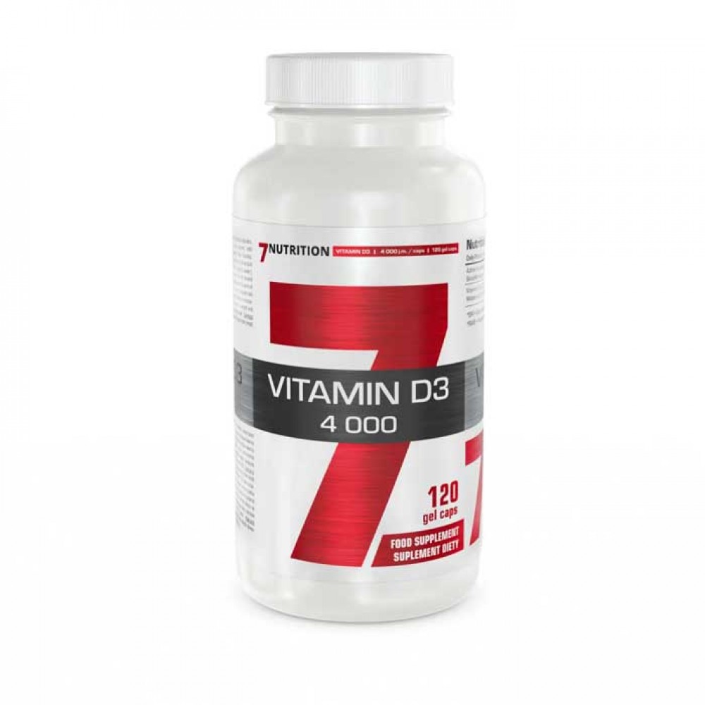 Vitamin D3 4000 120 caps - 7Nutrition