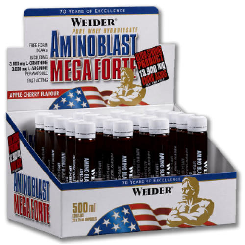 Amino Blast Mega Forte Weider Global 20 φιαλίδια / Αμινοξέα 