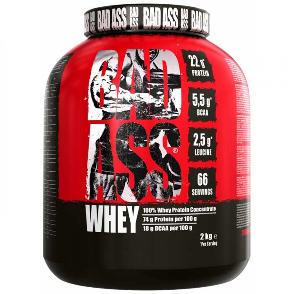 Bad Ass Whey Protein 2000g - Fitness Authority