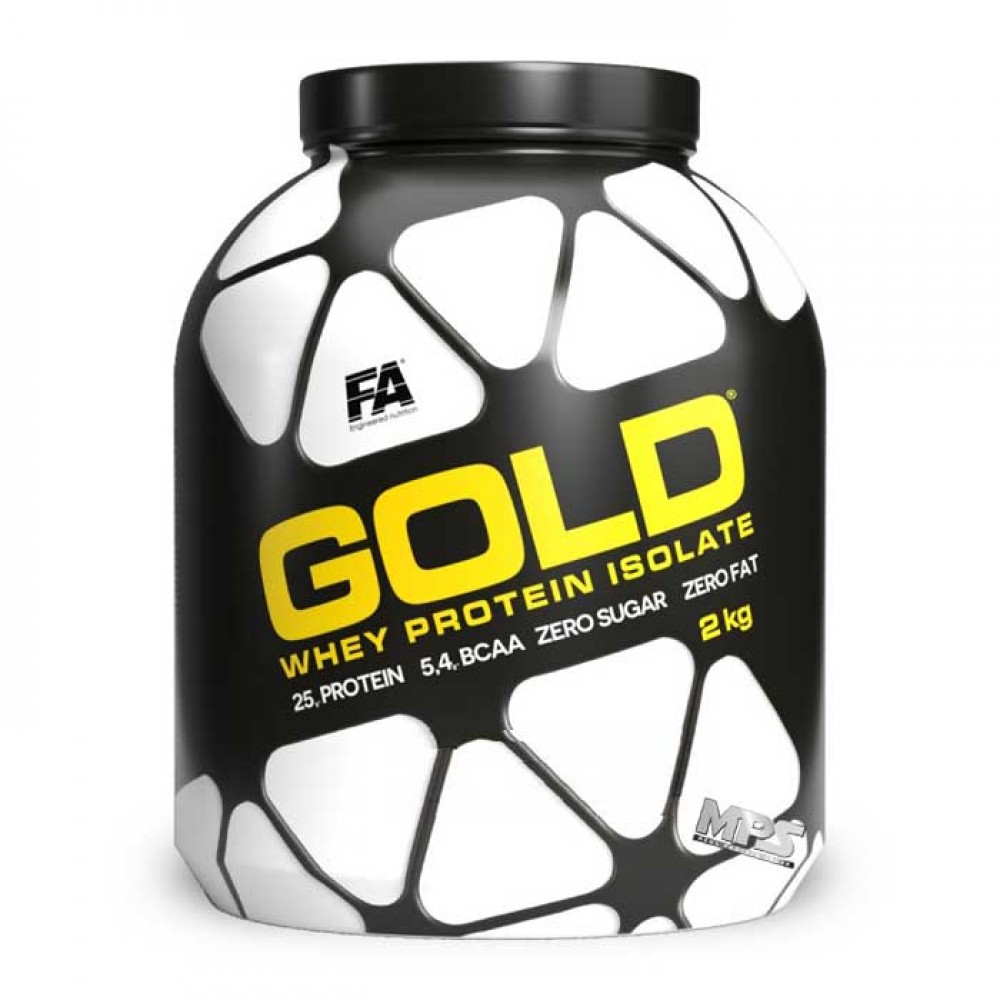 Gold Whey Protein Isolate 2000g - Fitness Authority