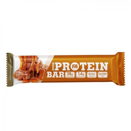 High Protein Bar 55g - Fitness Authority / Soft Caramel High Protein Bar 55g - Fitness Authority / Soft Caramel