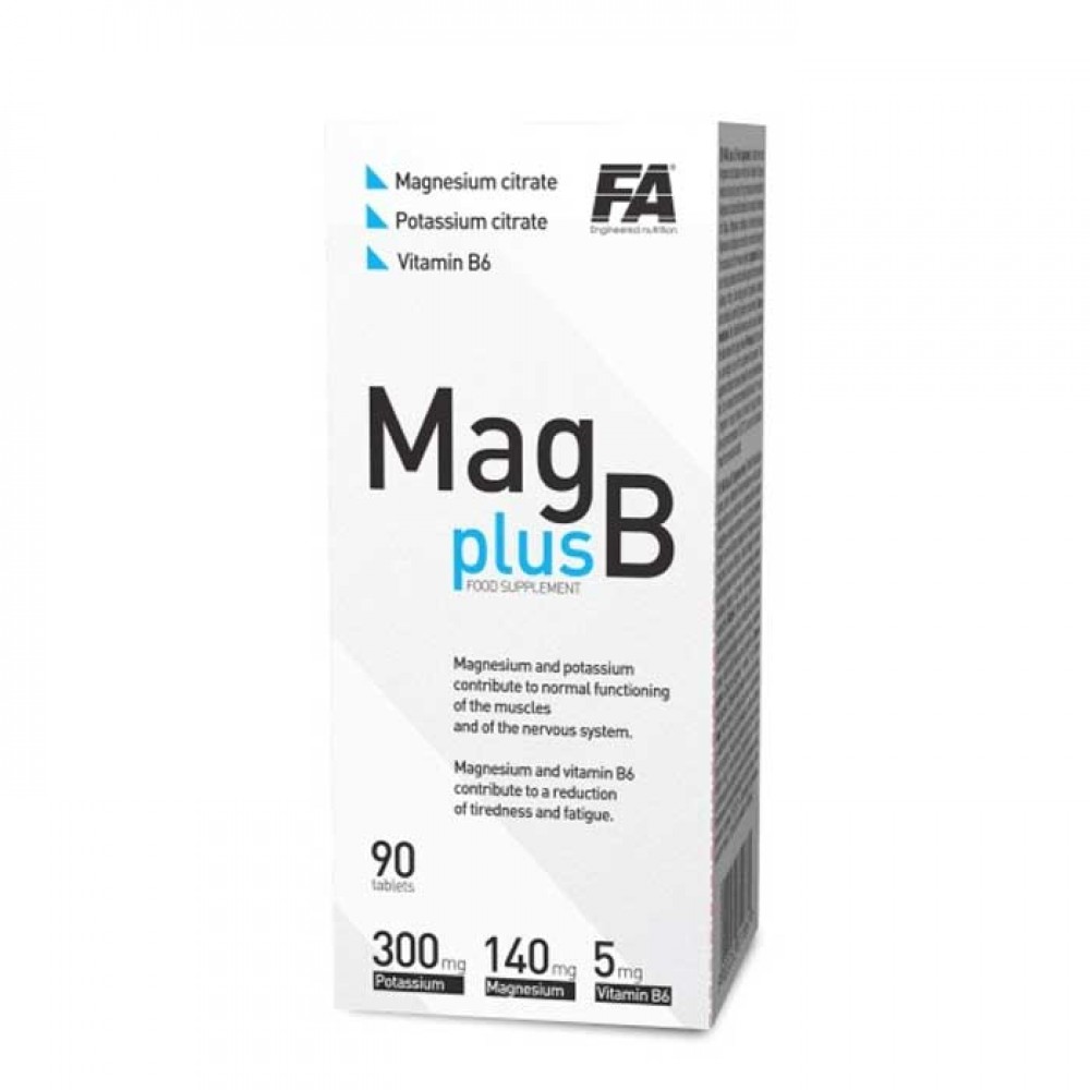 Mag plus B  90 tabs - Fitness Authority