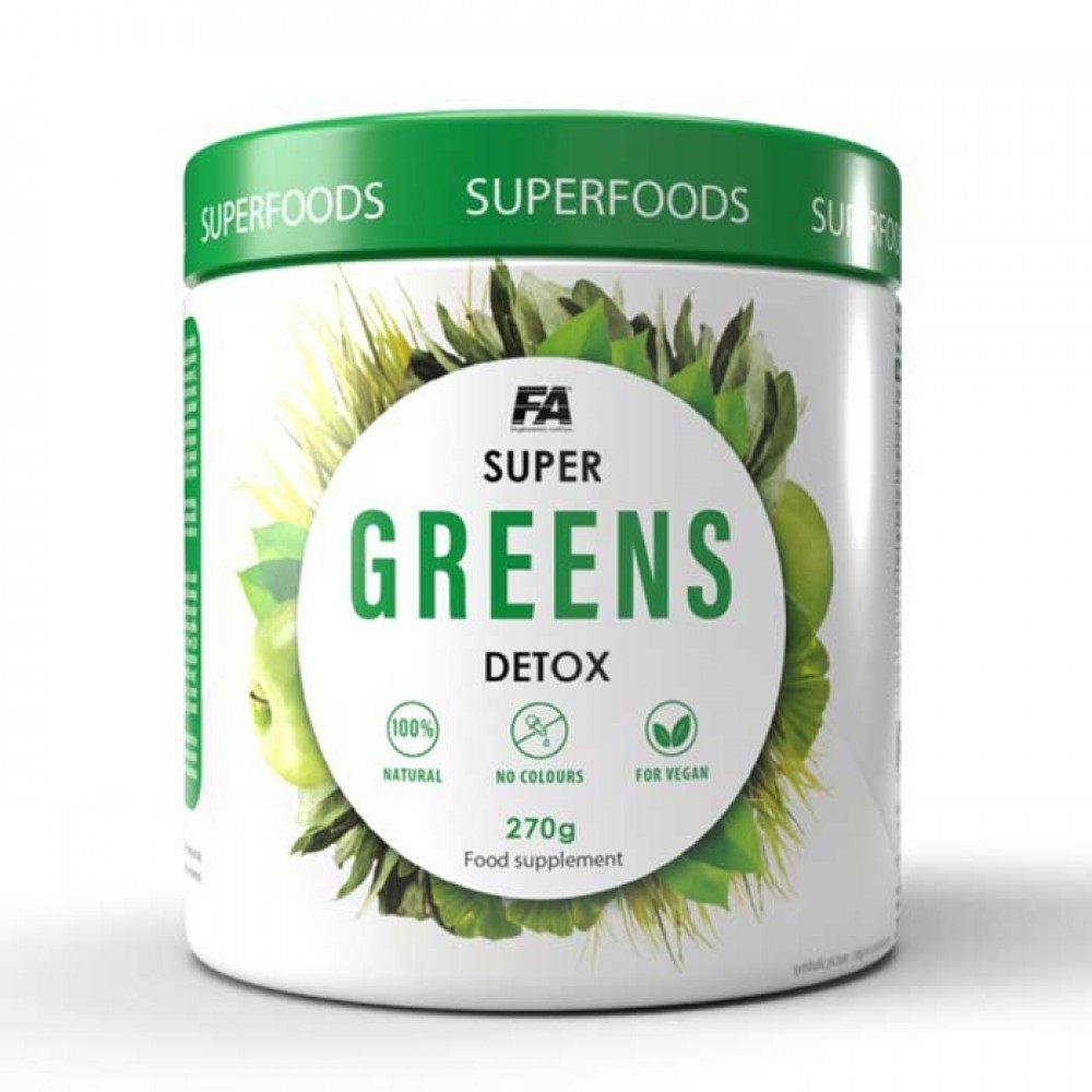 Super Greens Detox 270g - Fitness Authority