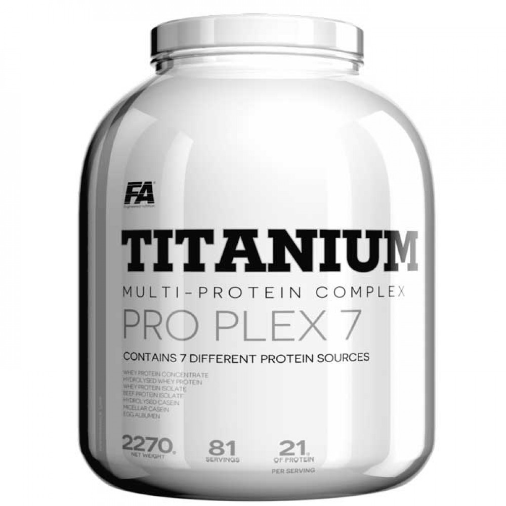 Titanium Pro Plex 7 - 2.27kg - Fitness Authority / Whey Complex