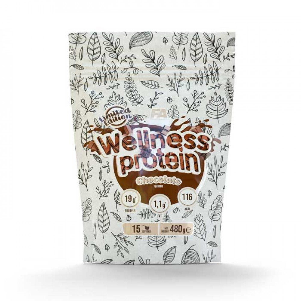 Wellness Protein 480g -  FA Fitness Authority / Chocolate
