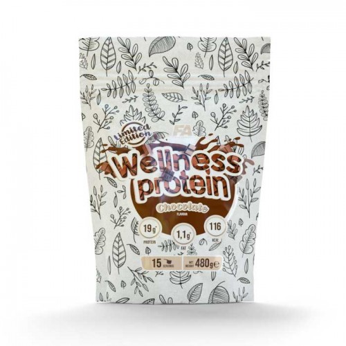 Wellness Protein 480g -  FA Fitness Authority / Chocolate Wellness Protein 480g -  FA Fitness Authority / Chocolate