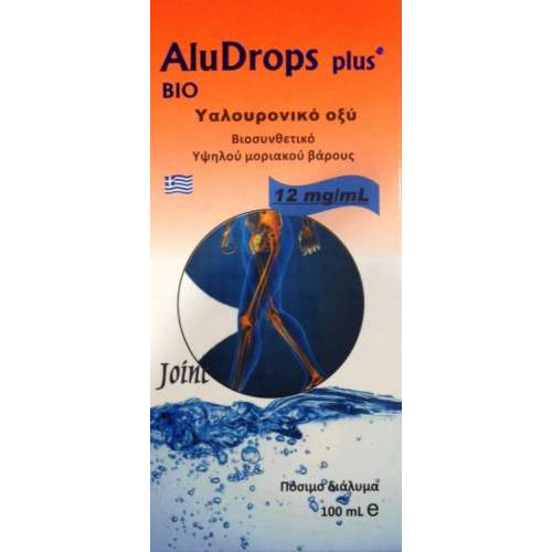 Πόσιμο Υαλουρονικό Οξύ Bio Aludrops Plus Hyaluron 100ml Πόσιμο Υαλουρονικό Οξύ Bio Aludrops Plus Hyaluron 100ml