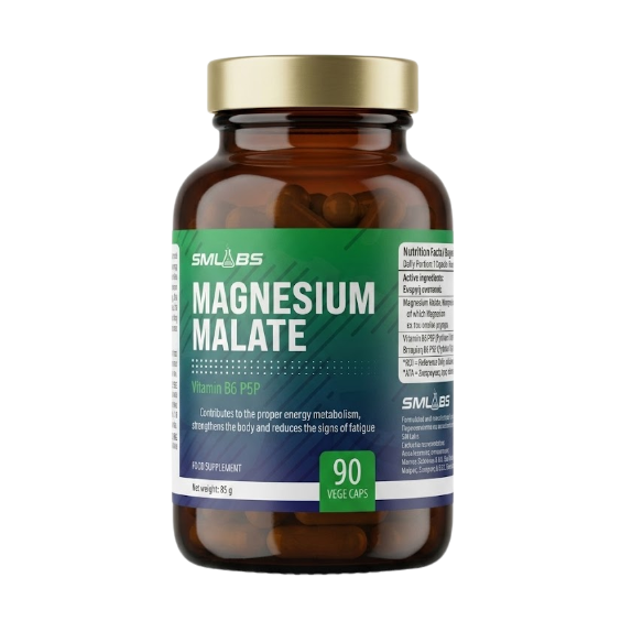 Magnesium Malate 820mg 90vcaps / SMLabs