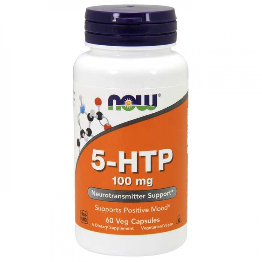 5-HTP 100mg 60 vcaps - Now Foods