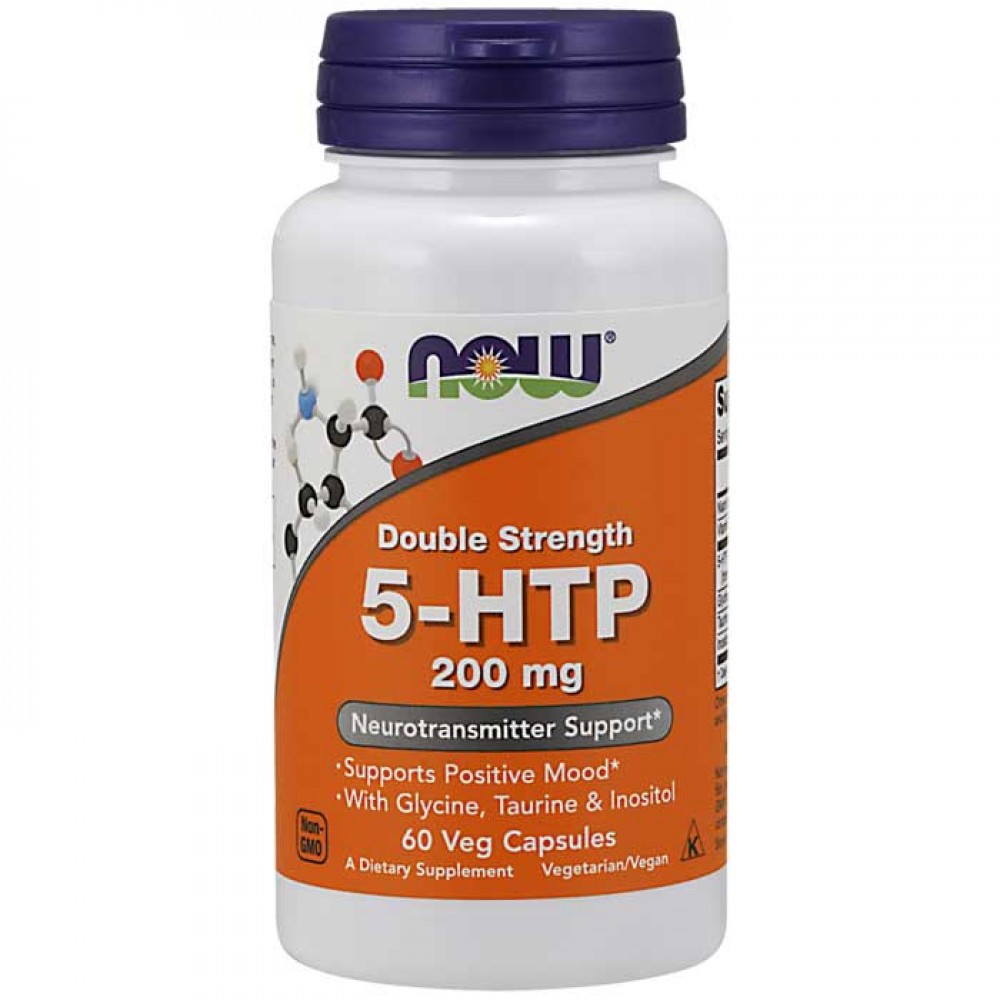 5-HTP 200mg 60 vcaps - Now Foods
