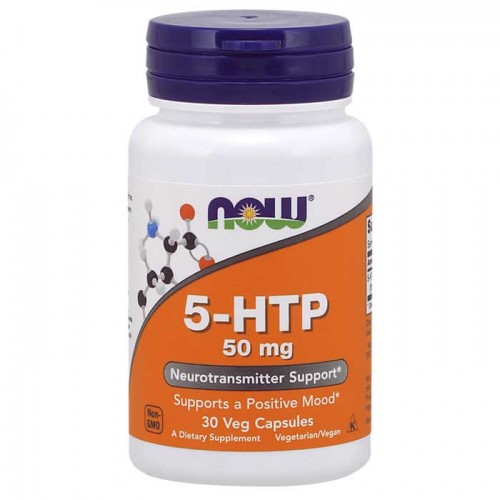 5-HTP 50mg 30 vcaps - Now Foods