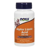 Alpha Lipoic Acid 250 mg 60 Veg Capsules - Now