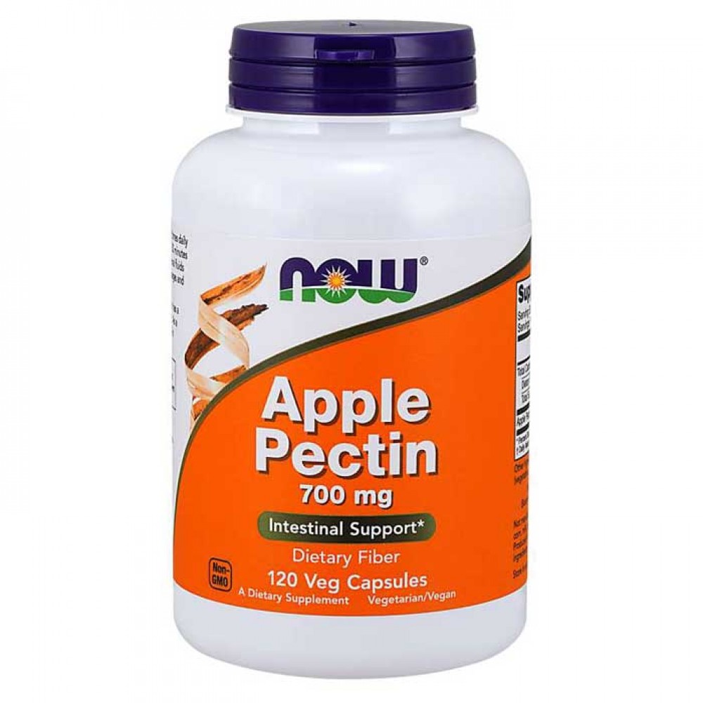 Apple Pectin 700 mg 120 caps - Now Foods