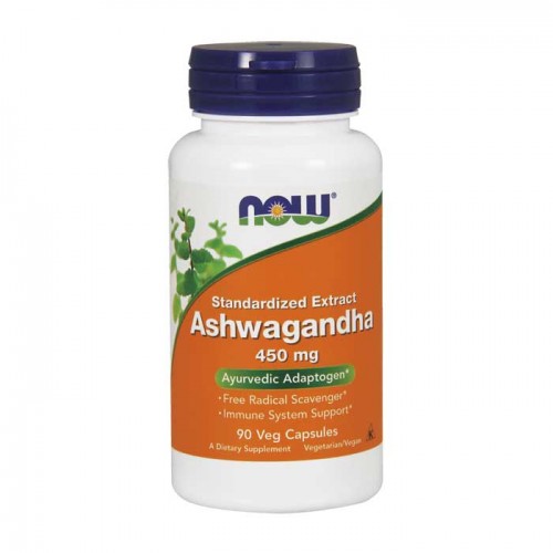 Ashwagandha Extract 450 mg 90Vcaps - Now / Ανοσοποιητικό - Αγιουρβέδα Ashwagandha Extract 450 mg 90Vcaps - Now / Ανοσοποιητικό - Αγιουρβέδα