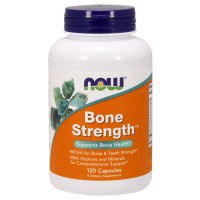 Bone Strength - 120 caps NOW Foods / Μέταλλα για Οστά - Οστική Μάζα