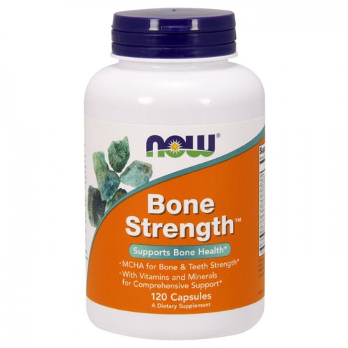Bone Strength - 120 caps NOW Foods / Μέταλλα για Οστά - Οστική Μάζα Bone Strength - 120 caps NOW Foods / Μέταλλα για Οστά - Οστική Μάζα