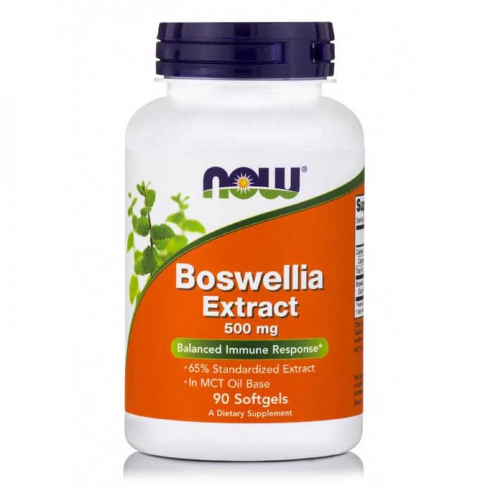 Boswellia Extract 500 mg 90 μαλακές κάψουλες - Now / Αντιφλεγμονώδες - Αρθρώσεις