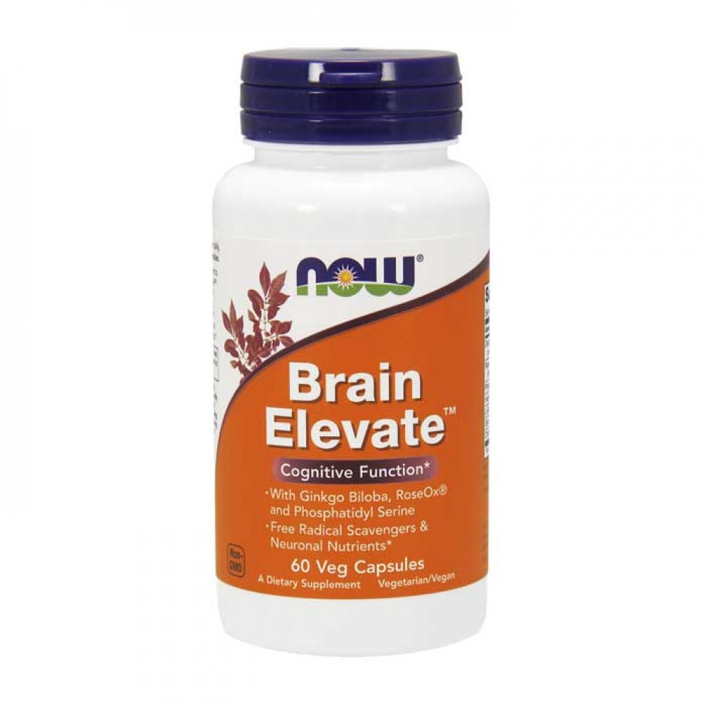 Brain Elevate™ 60 Vcaps - Now / Εγκέφαλος - Μνήμη - Συγκέντρωση