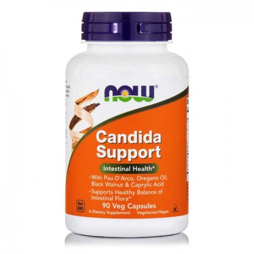 Candida Support 90 φυτοκάψουλες - Now / Ένζυμα - Υγεία του εντέρου Candida Support 90 φυτοκάψουλες - Now / Ένζυμα - Υγεία του εντέρου