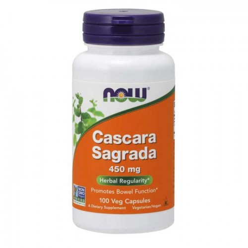 Cascara Sagrada 450mg 100 vcaps - Now Foods Cascara Sagrada 450mg 100 vcaps - Now Foods