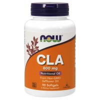 CLA 800mg 90 μαλακές κάψουλες - Now - Λιποδιαλύτης