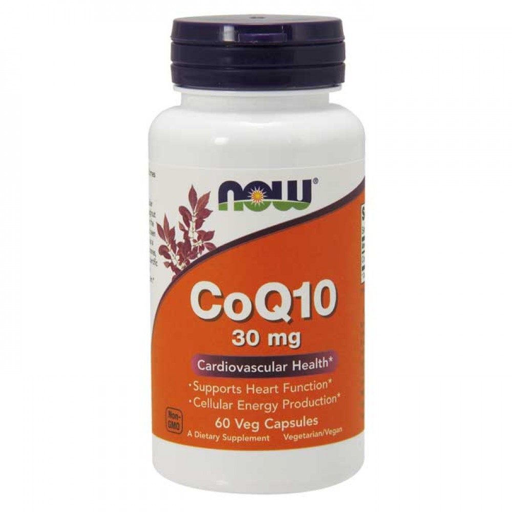 CoQ10 30mg - 60 vcaps - Now Foods