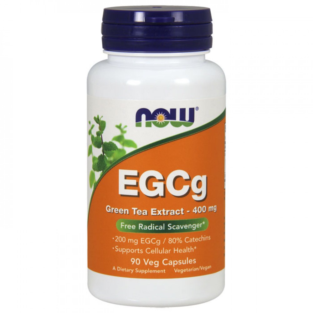 EGCg Green Tea Extract,400mg - 90 caps - Now / Λιποδιαλύτης