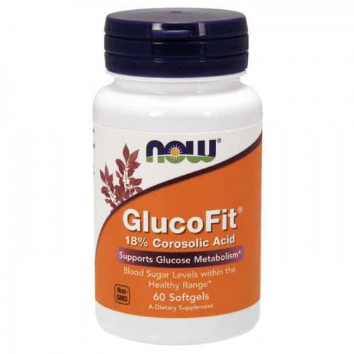 Glucofit Corosolic Acid 60 softgels - Now Foods Glucofit Corosolic Acid 60 softgels - Now Foods