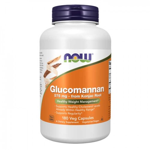Glucomannan  575mg 180 vcaps - Now Foods Glucomannan  575mg 180 vcaps - Now Foods