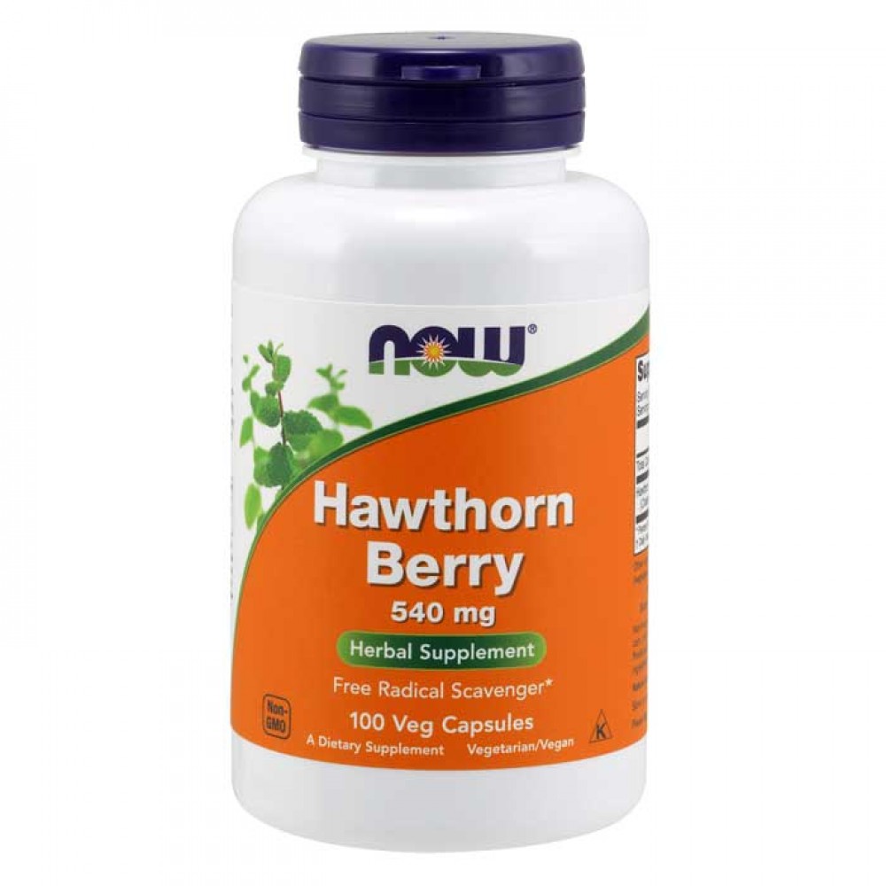 Hawthorn Berry 540 mg 100 caps - Now Foods