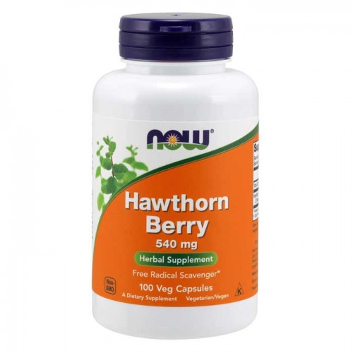 Hawthorn Berry 540 mg 100 caps - Now Foods Hawthorn Berry 540 mg 100 caps - Now Foods