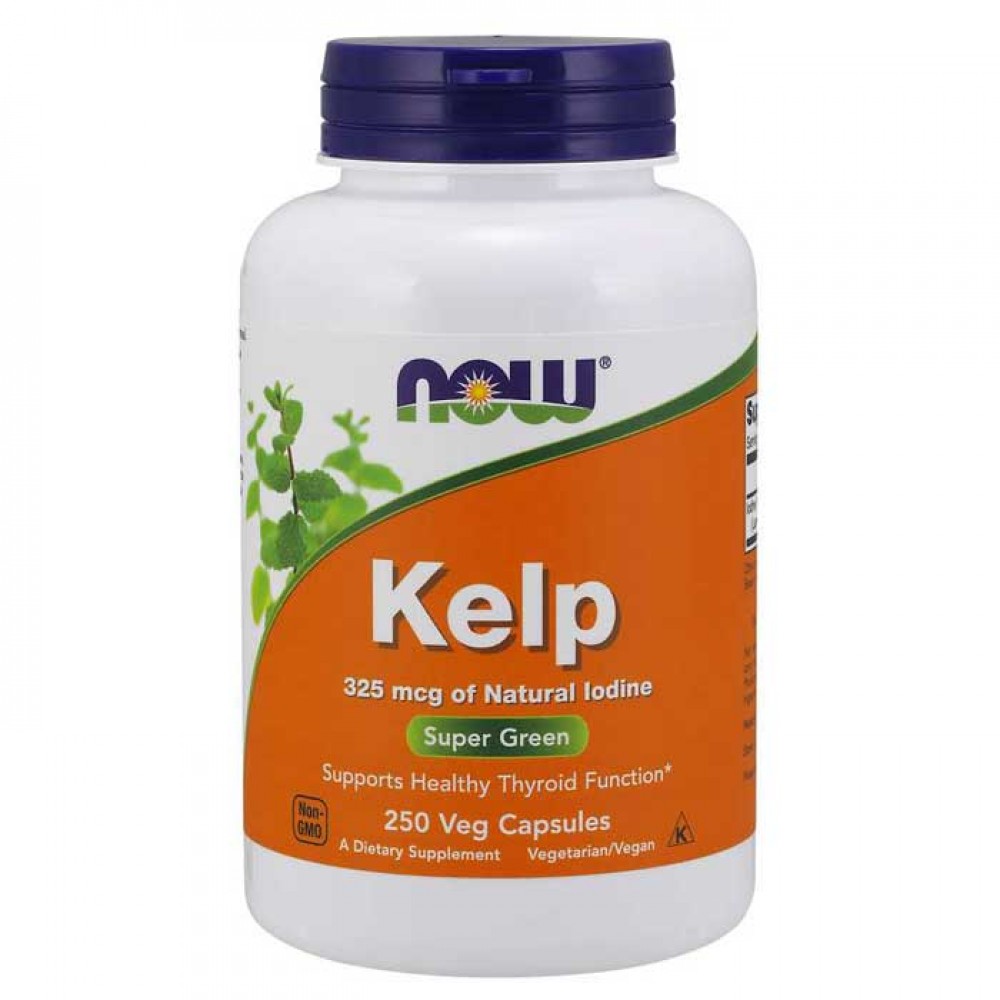 Kelp 325 mcg 250 vcaps - Now Foods