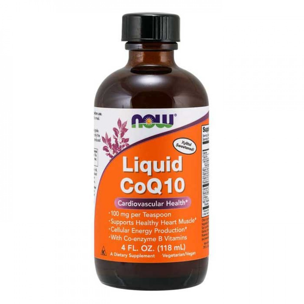 Liquid CoQ10 118ml - Now Foods